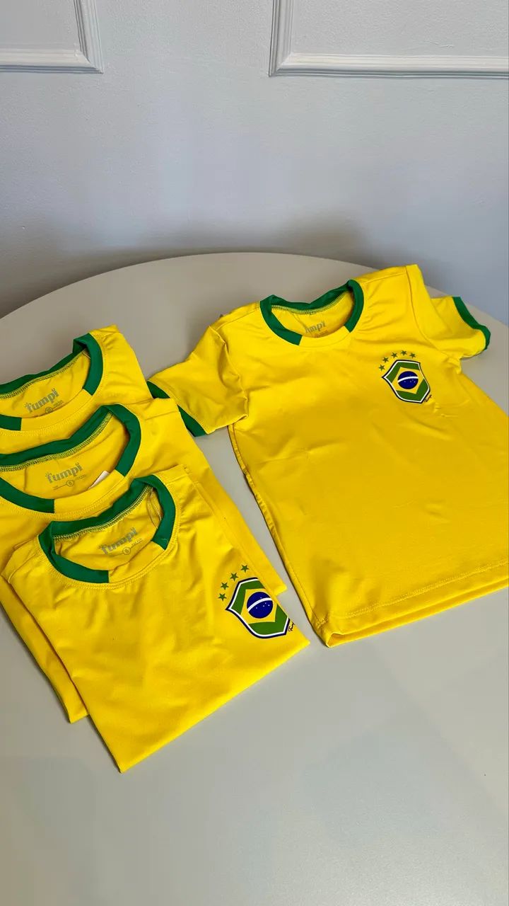 Camisa Brasil Dryfit - Foto 2
