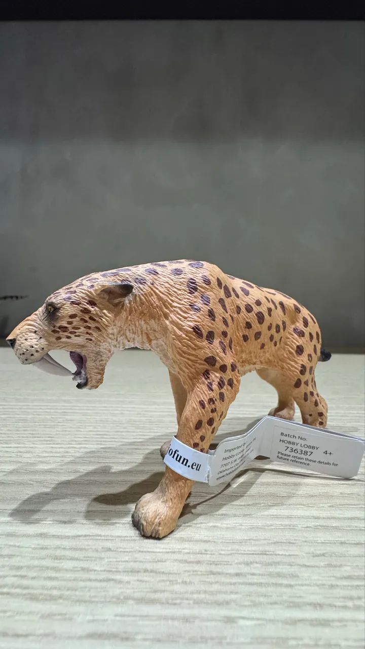 Smilodon Dente de Sabre Mojo novo