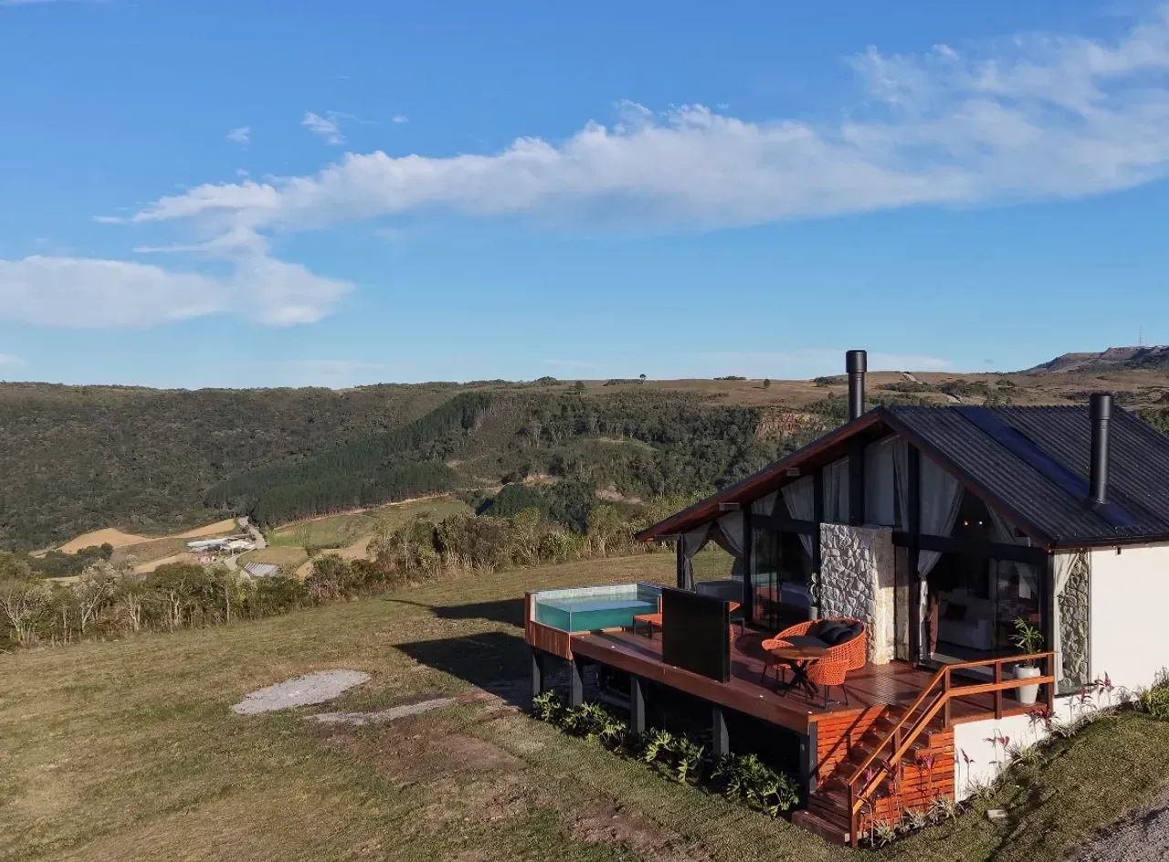 Cabana na serra no condominio Vila Dorf
