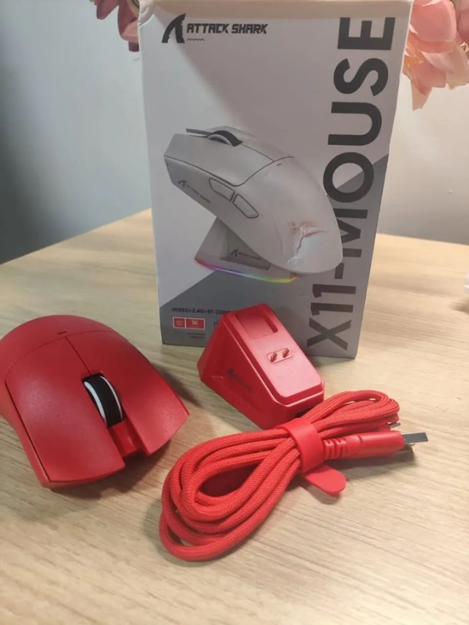 MOUSE X11 - PRECISÃO, CONFORTO E ESTILO PARA O SEU SETUP! 