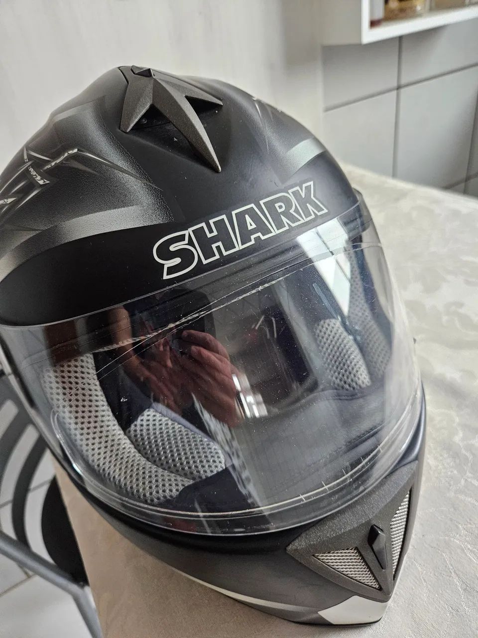 Vendo capacete Shark tricomposto 