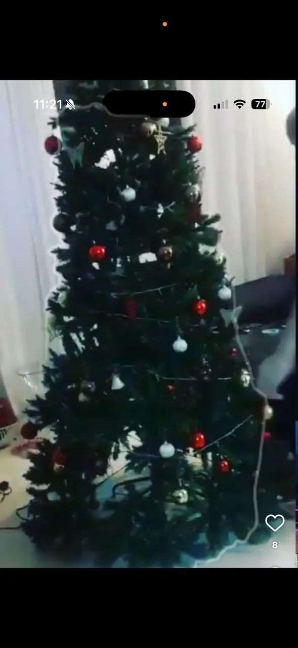 Árvore de Natal 2,20m