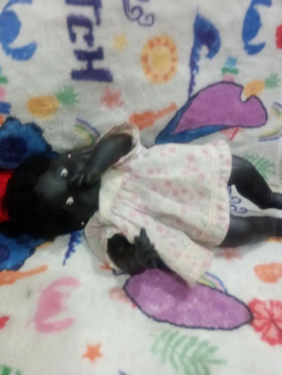 Boneca Antiga Negra  - Foto 2