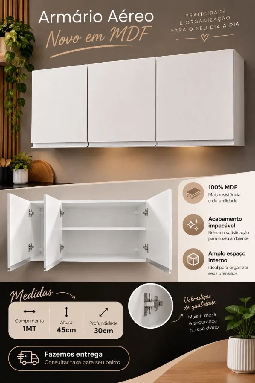 Cozinha aérea 