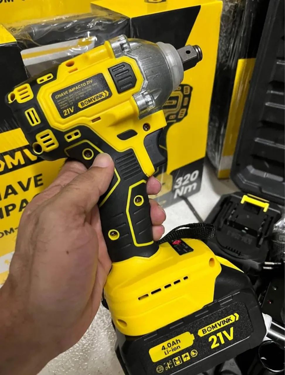 Kit. Chave de impacto e parafusadeira  - Foto 4