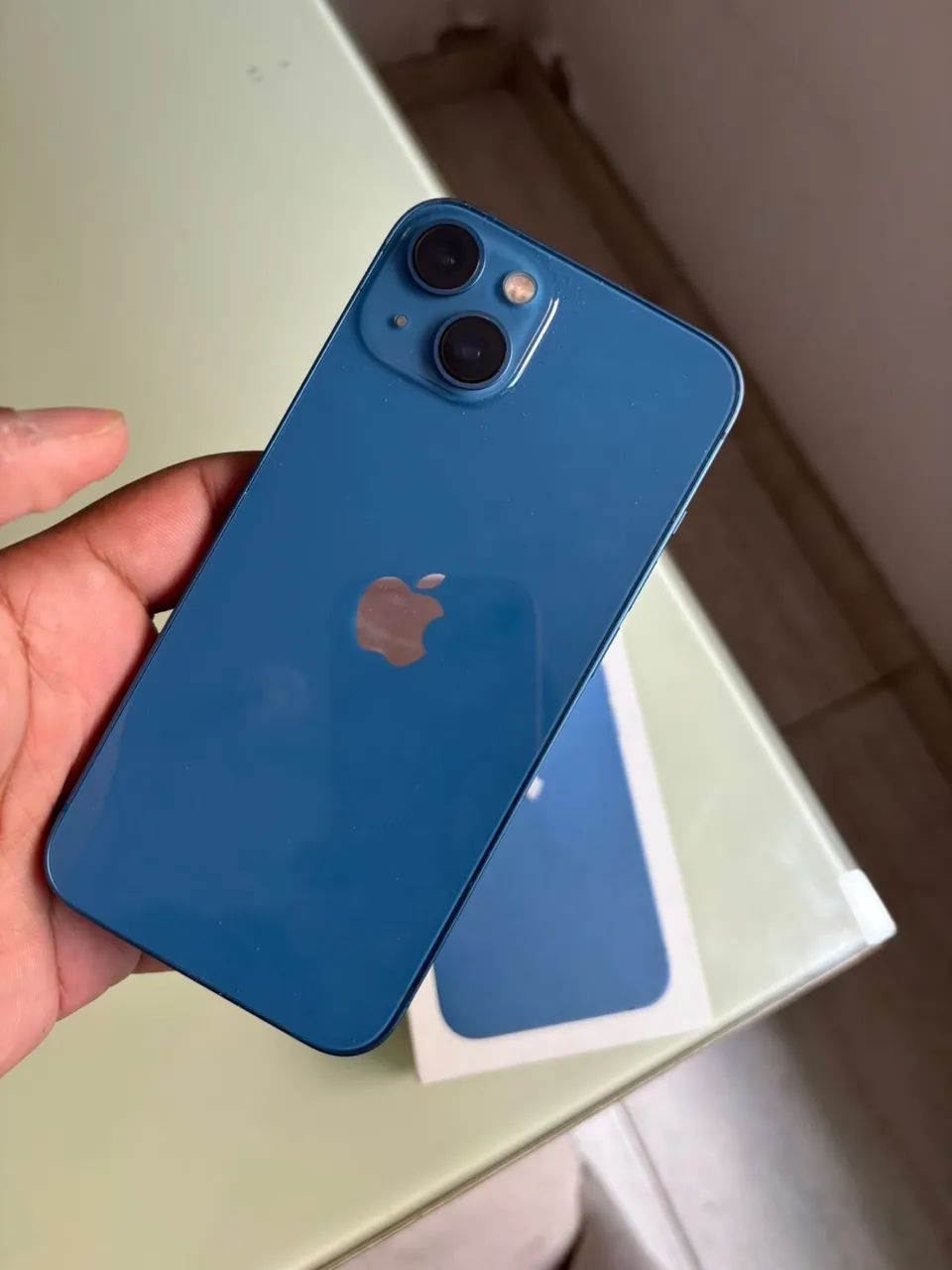 iPhone 13 128GB Azul 78% saúde da bateria - Celulares e