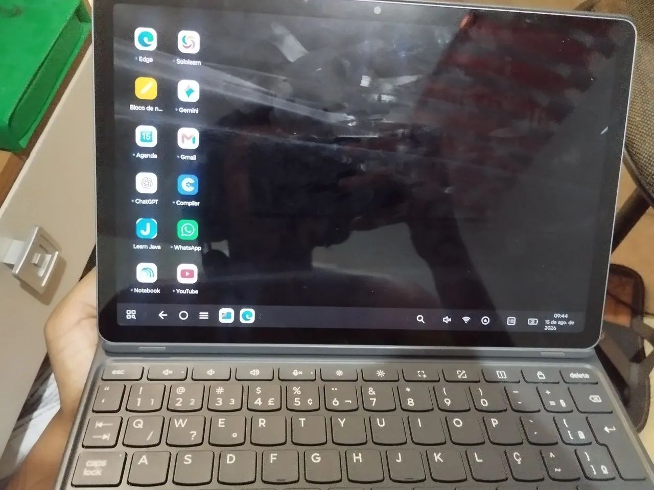 Tablet Lenovo Ideatab + CAPA COM TECLADO + PEN - Foto 2