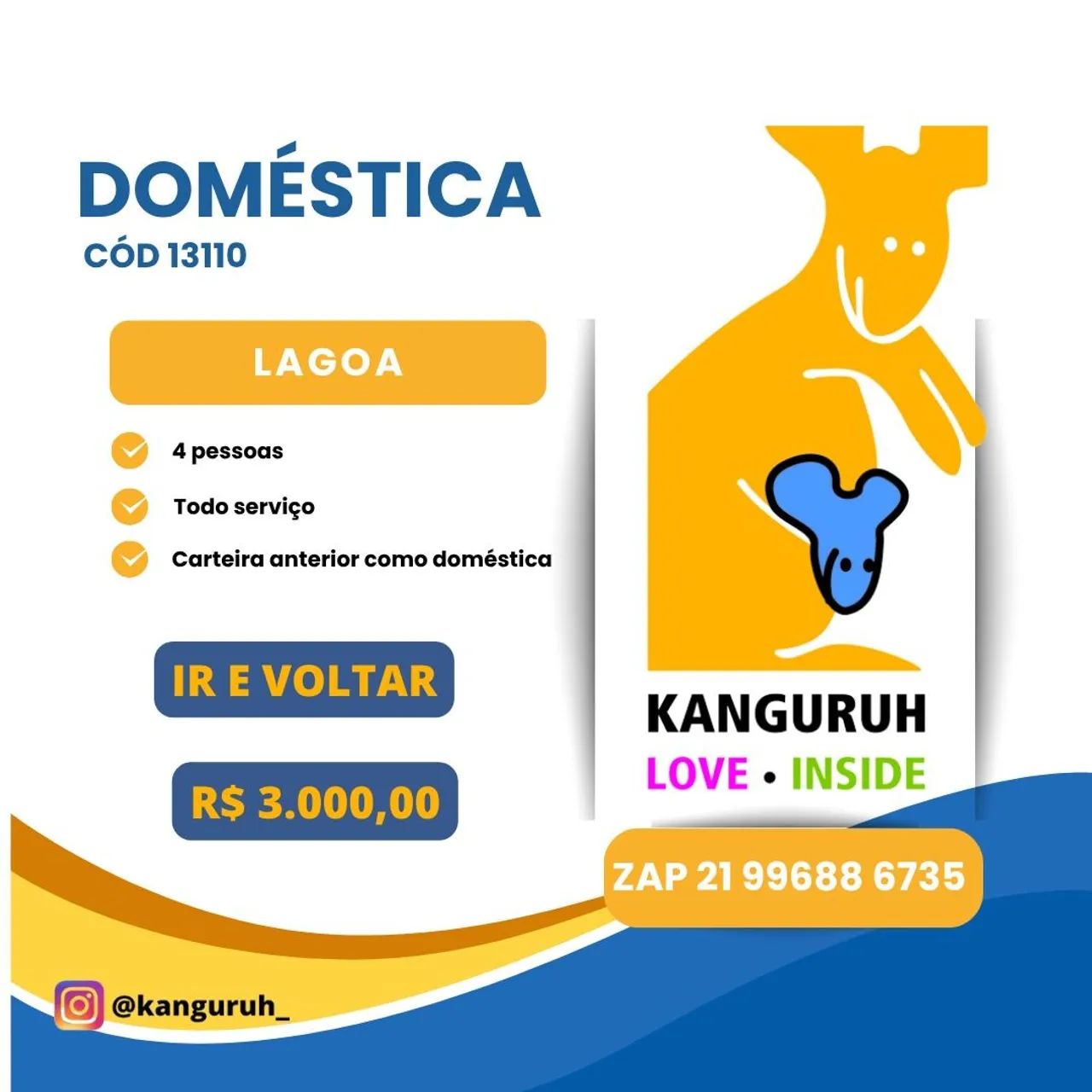 Doméstica ir e voltar, a partir de R$ 3.000,00 - Foto 4