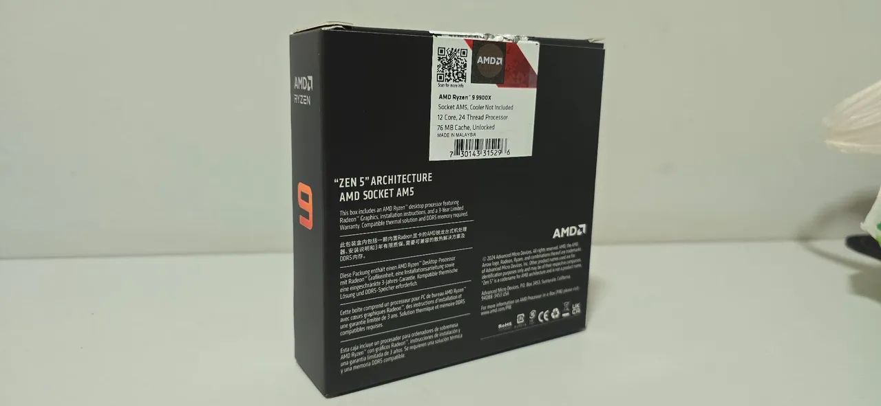 Amd - Ryzen 9 9900X - Foto 3