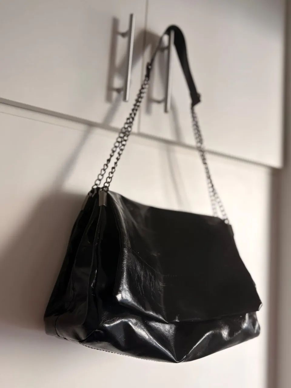 Bolsa preta estilo Zara  - Foto 3