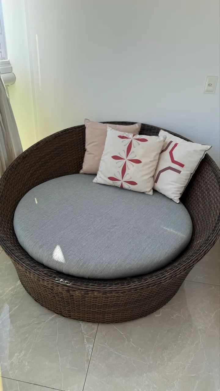 Chaise Redonda Área Externa  - Foto 3