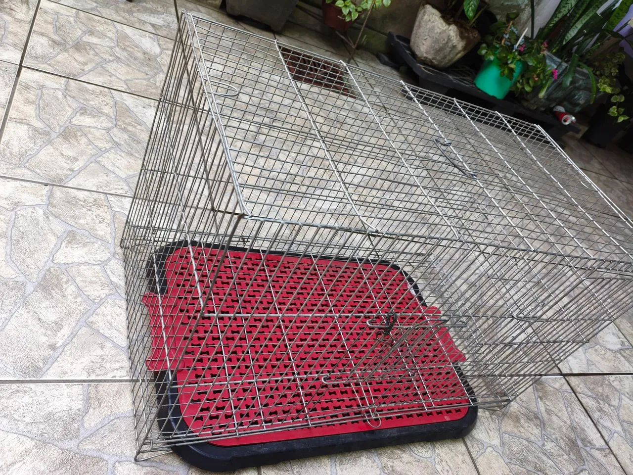 Gaiola PET para coelhos 