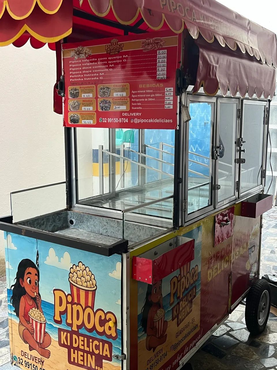 Carrinho de pipoca  - Foto 2