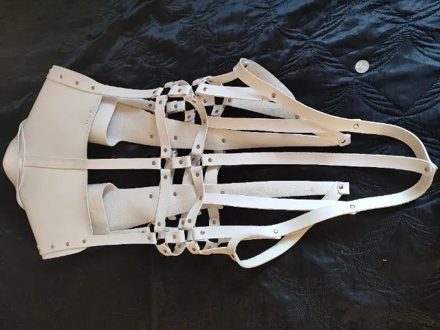 Blazer harness de couro - Foto 2