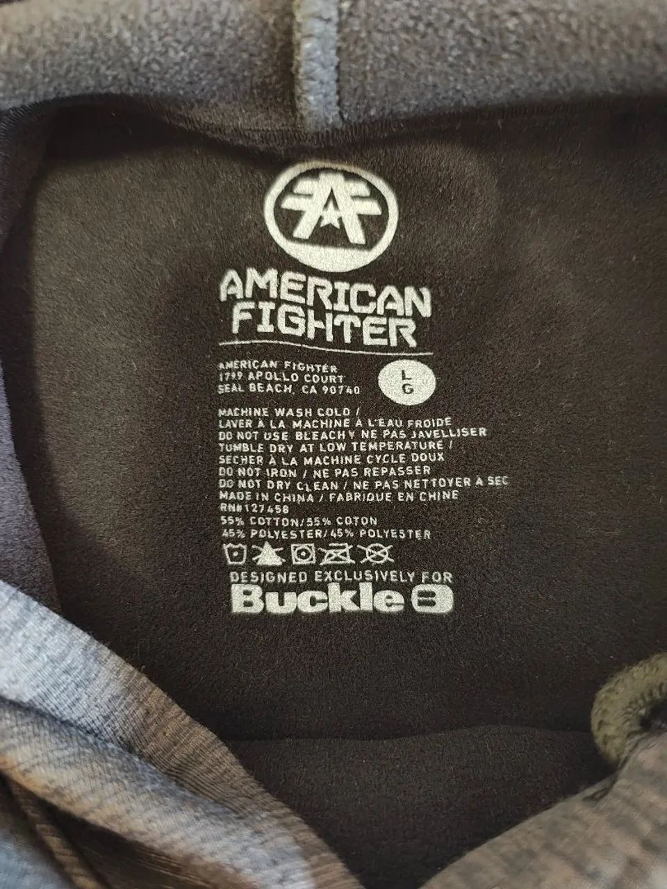 Moletom estilo Affliction American Fighter G (Novo) - Foto 4