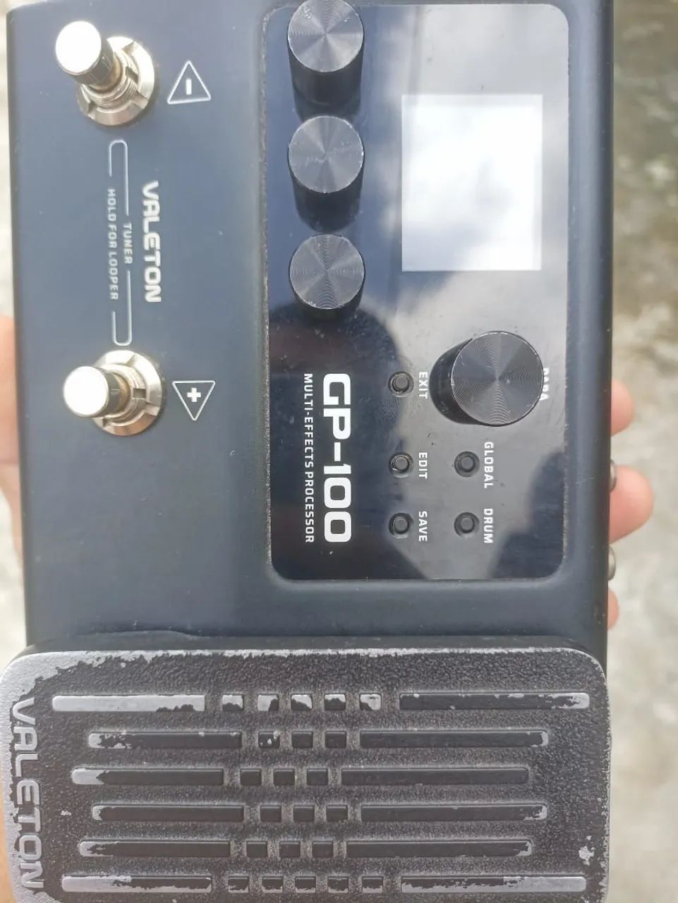 Valeton GP100 funcionando perfeitamente 