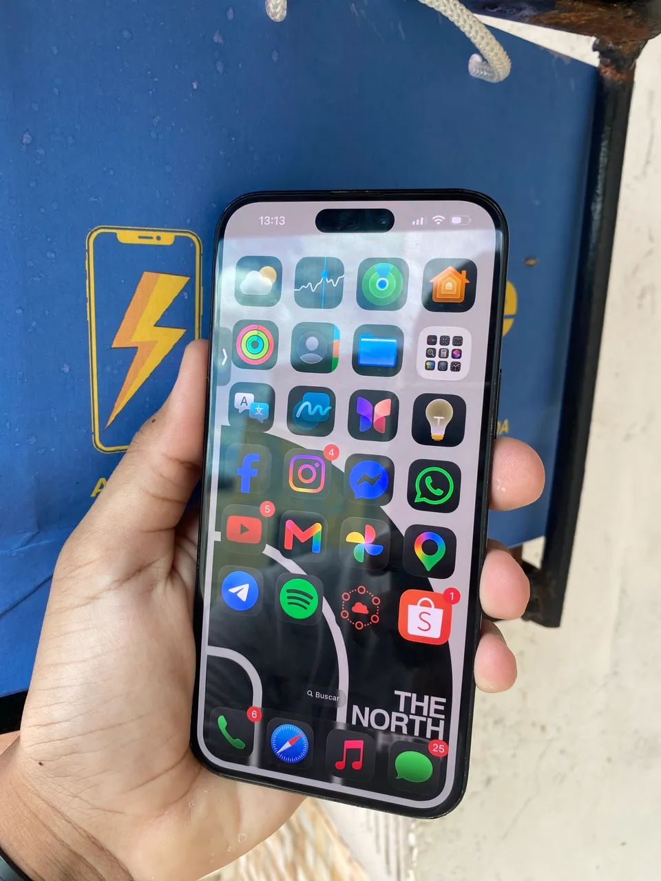 iPhone 15 Plus Black pra sair hoje - Foto 3