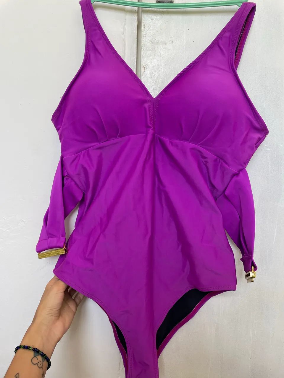 Maiô lilás/roxo