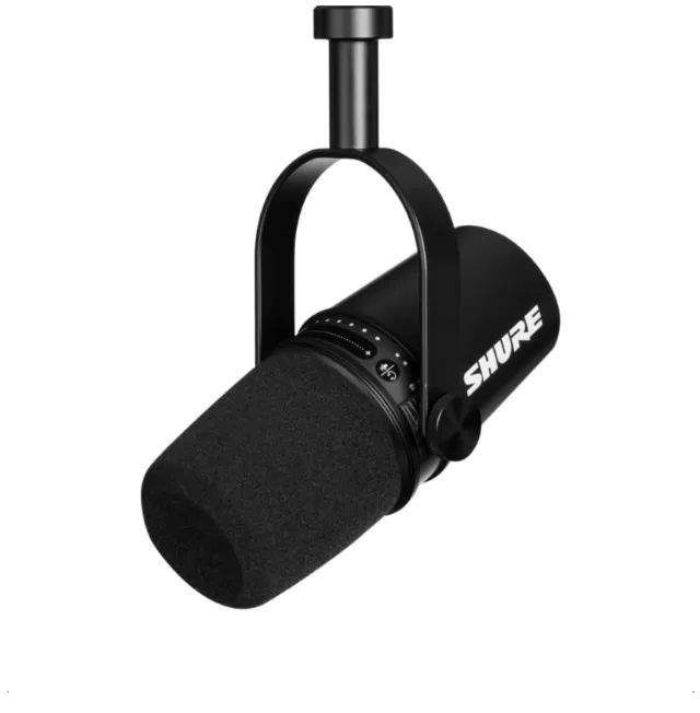 Microfone Profissional Shure MV7 para Youtube, Insta, Tiktok e Lives ORIGINAL - Foto 2