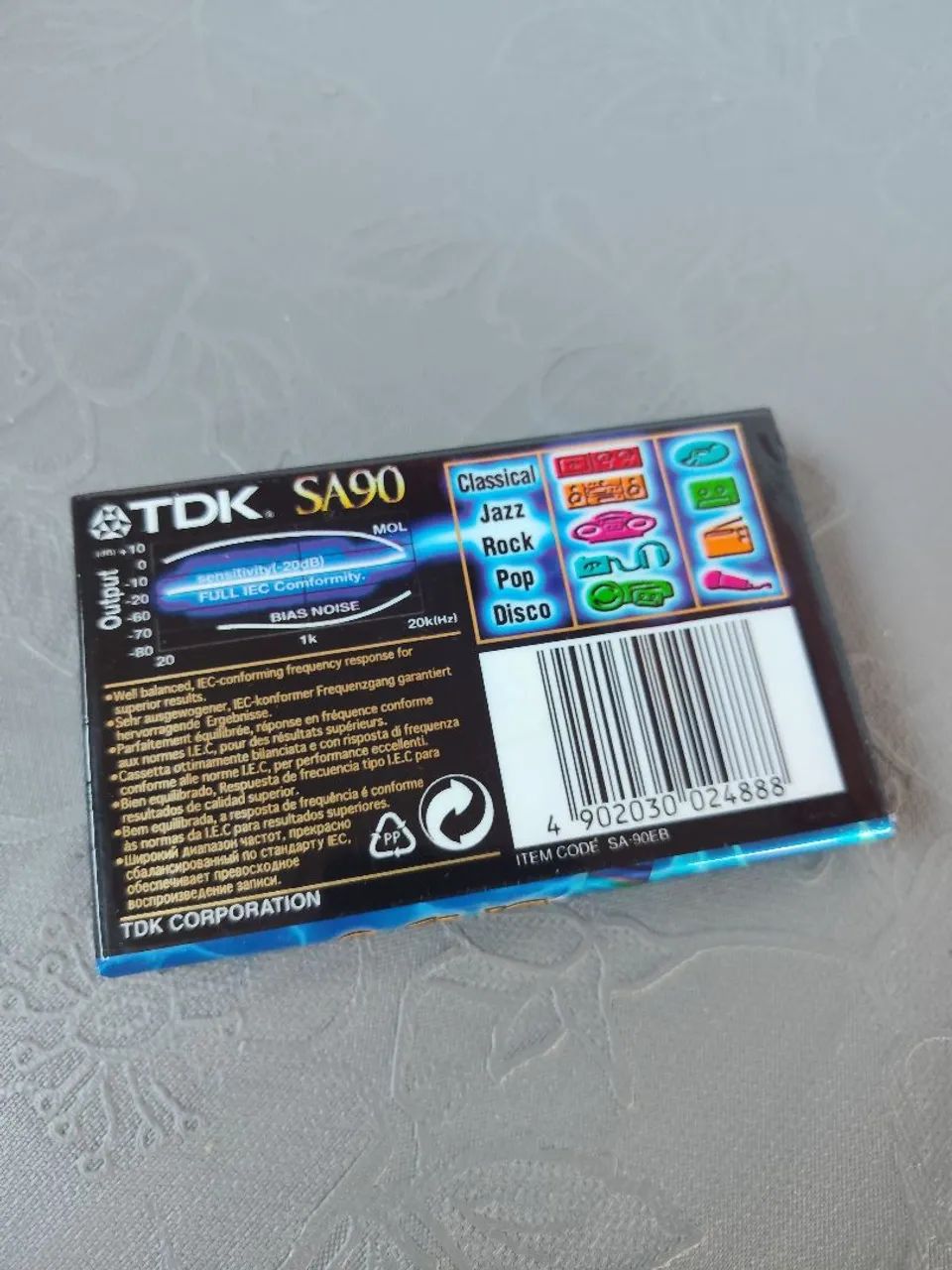 Fita k7 tdk sa 90  lacradas ( 2 fitas )  - Foto 4