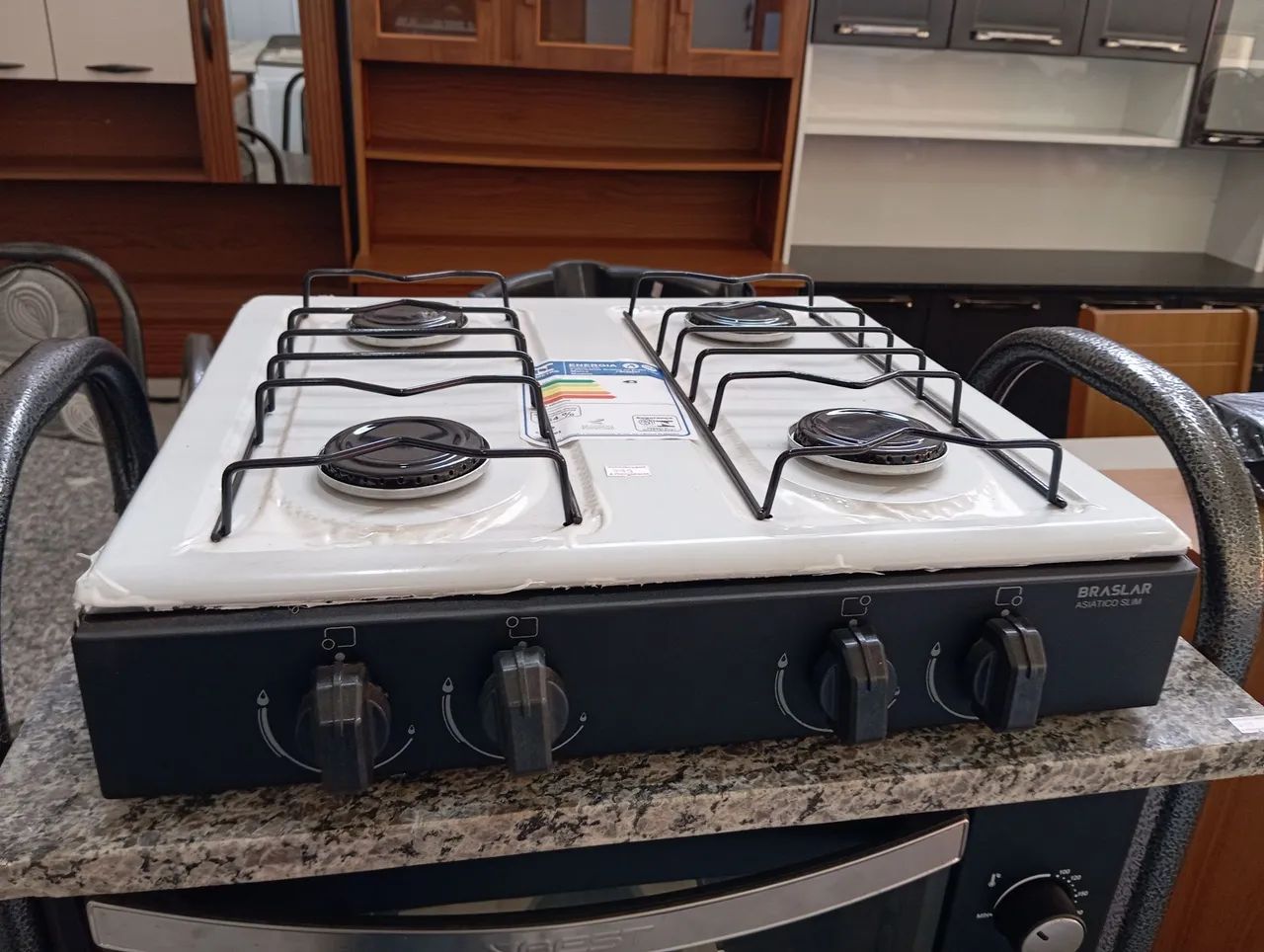 Fogão NOVO de mesa ,4bocas