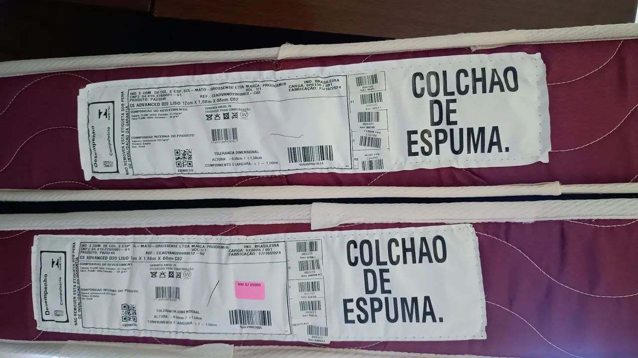 Colchão solteiro