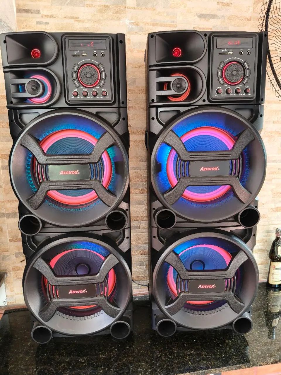 Caixa de Som AMVOX 1500 watts  - Foto 3