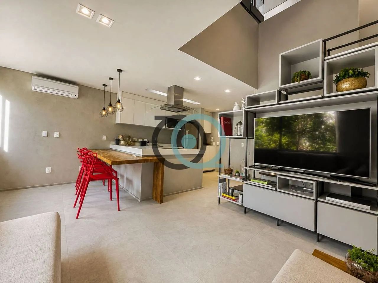 Duplex contemporâneo com design sofisticado no Itaim Bibi - Foto 4