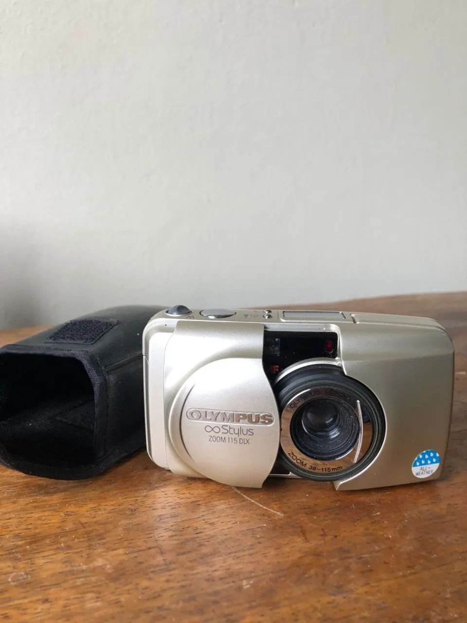 Olympus Stylus ZOOM 115 DLX - Impecável - Câmeras e Filmadoras