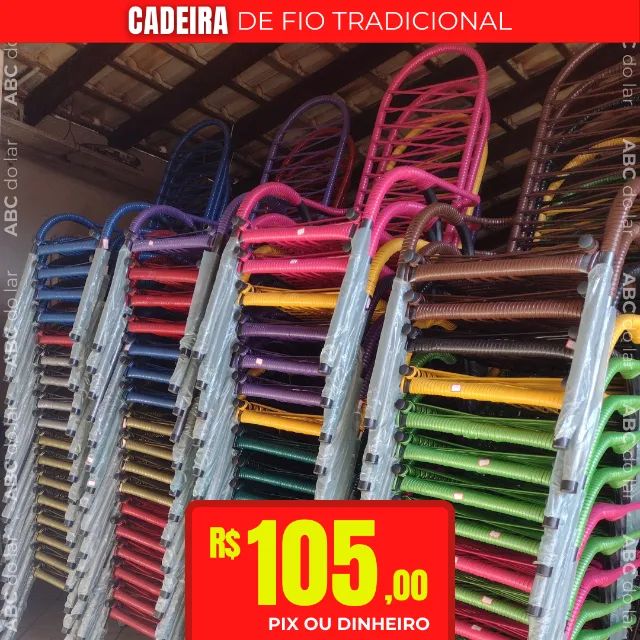 CADEIRA DE FIO TRADICIONAL REFORÇADA