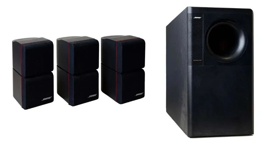 Sistema De Som Bose Acoustimass 7 Em Bom Estado - Aparelhos de Som