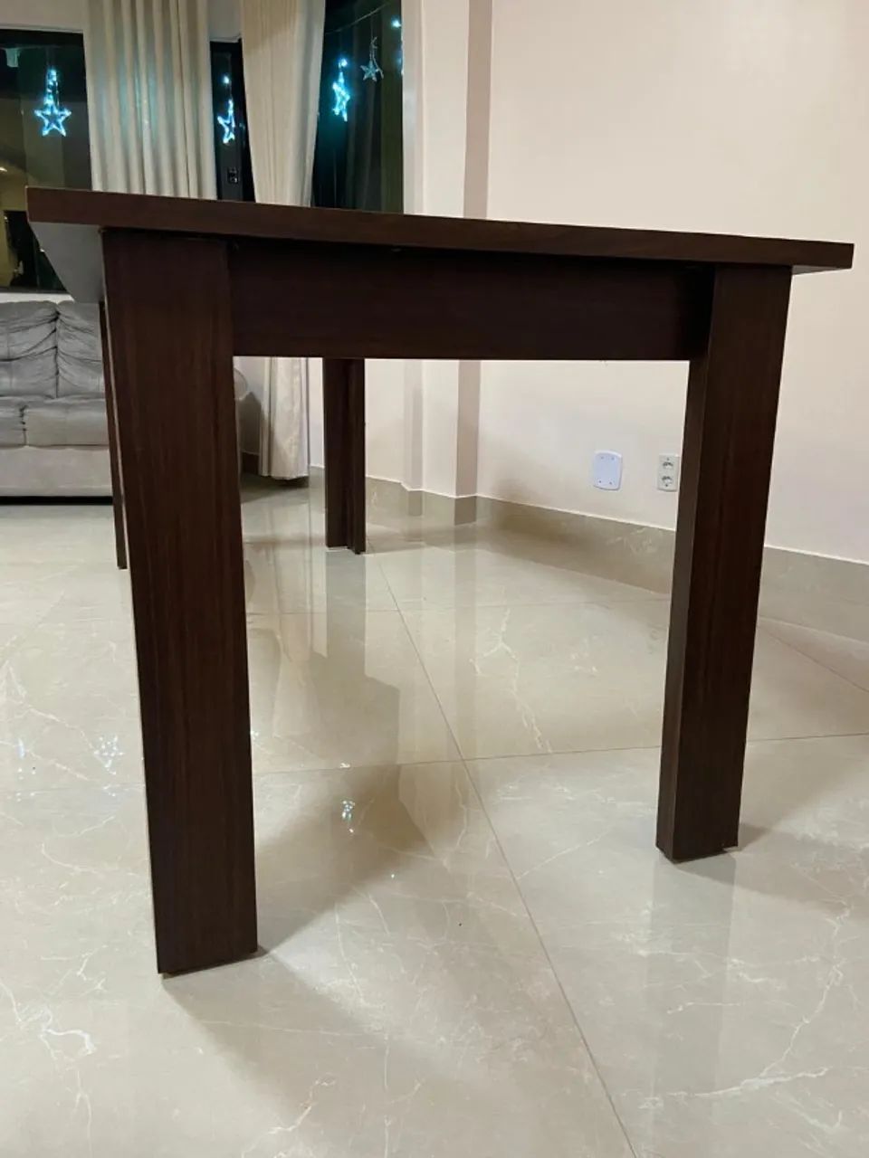 Mesa retangular de 6 lugares com tampo de vidro64962149485570120