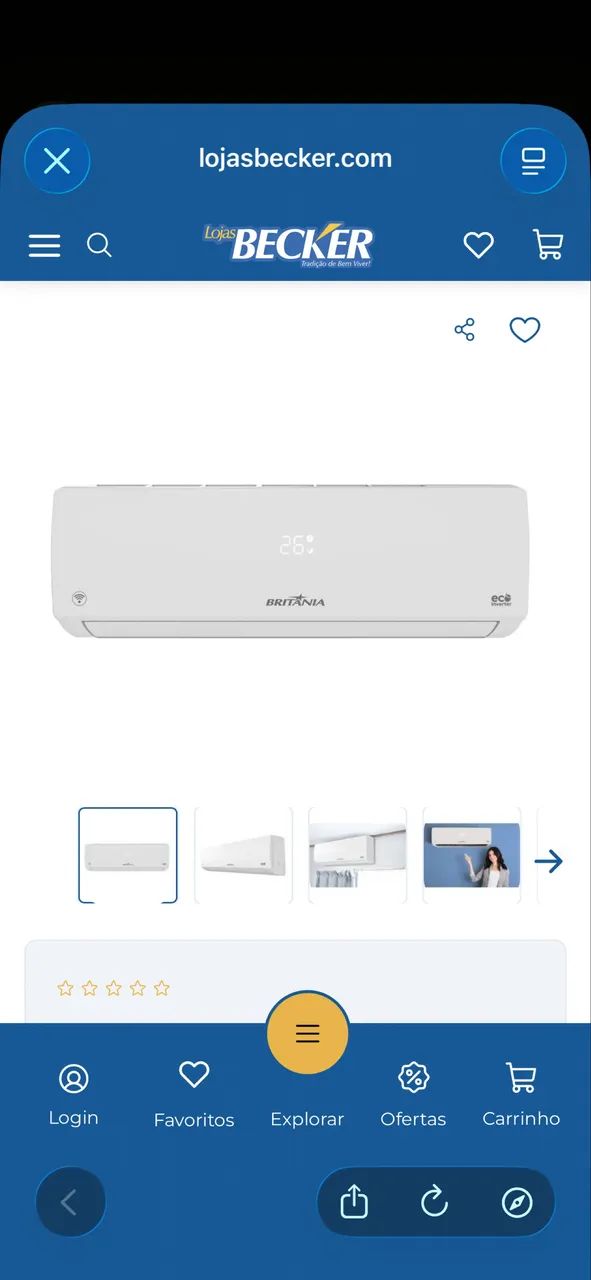 Ar condicionado Britânia 220v - Foto 3