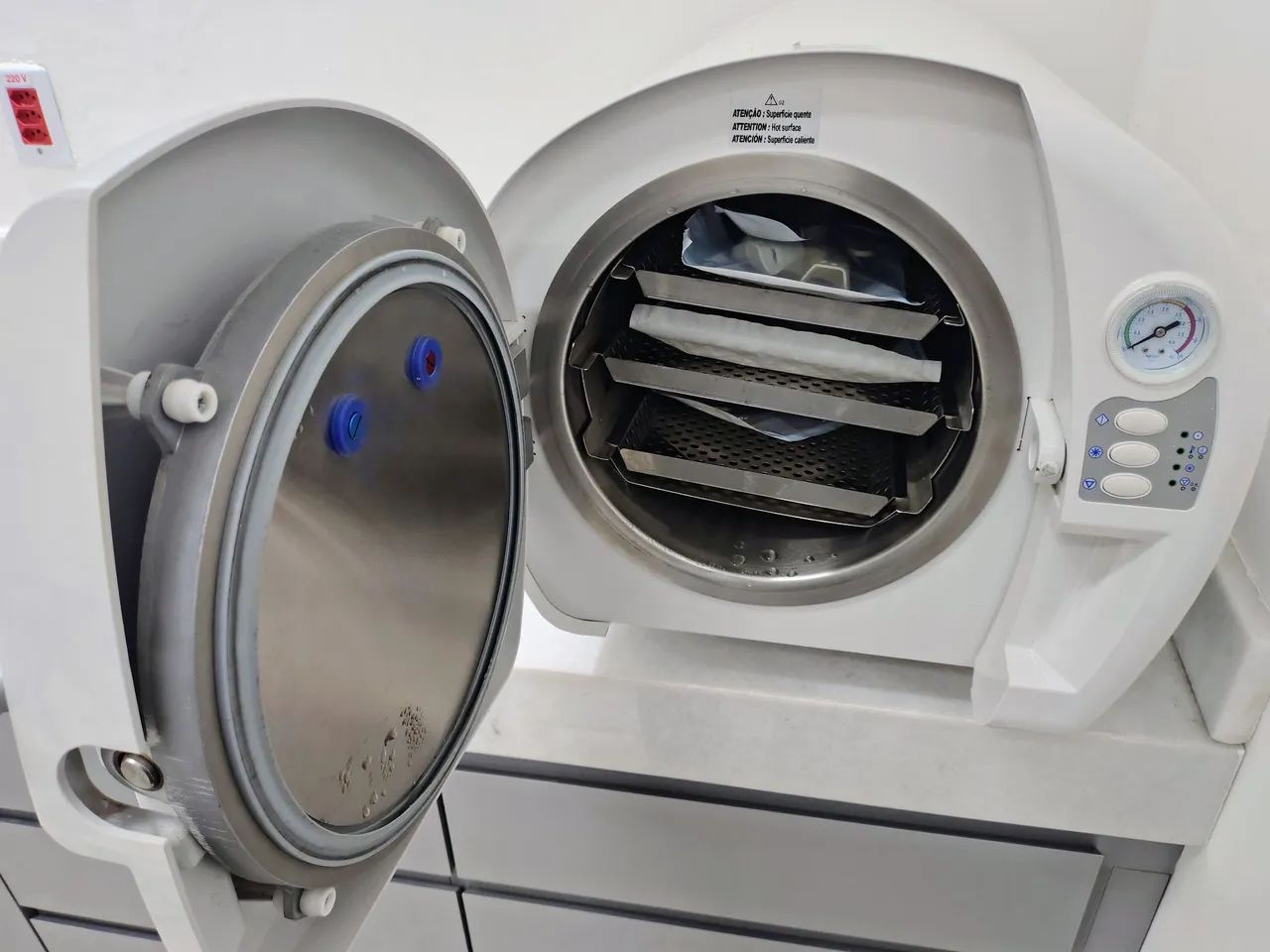 Autoclave Bioclave 21 litros Saevo - Foto 3