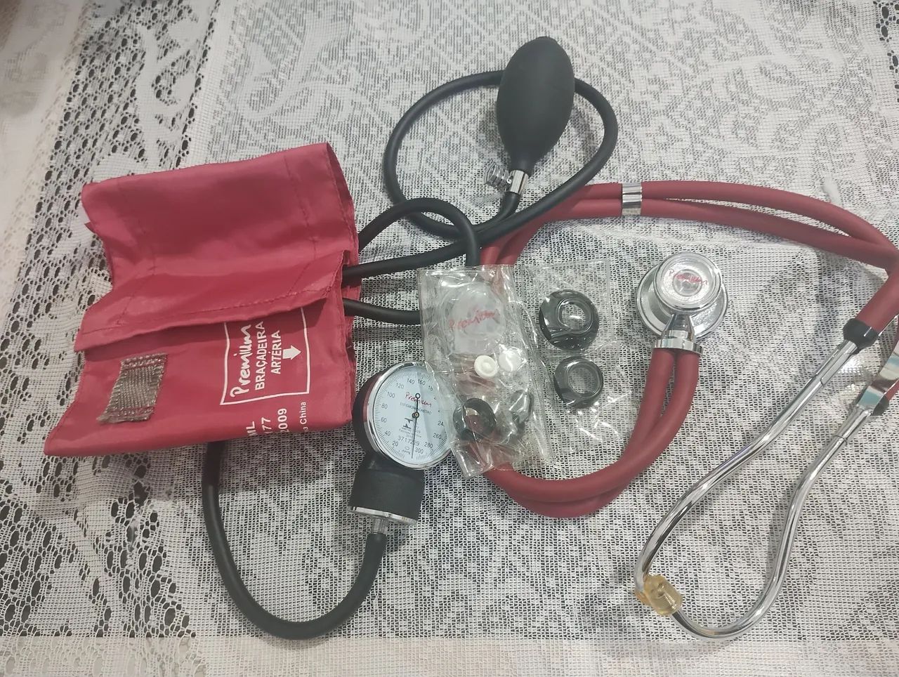 Kit aparelho de pressão . Nunca foi usado. - Foto 5