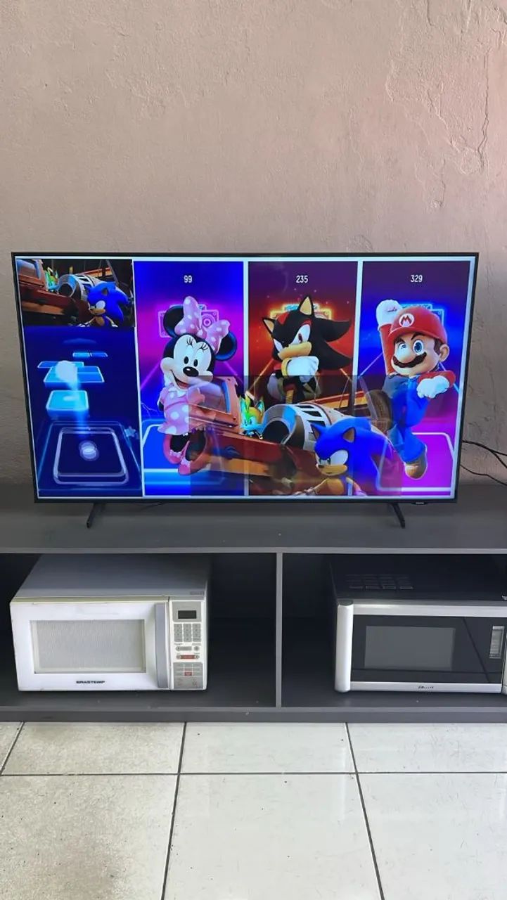 Smart Tv Samsung 55 polegadas 4k Crystal UHD - Foto 2
