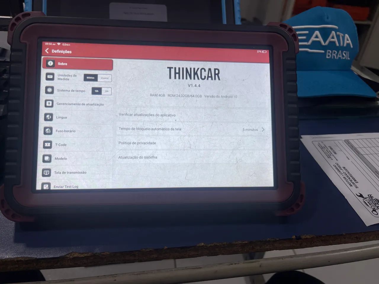 Scanner de carro THINKCAR