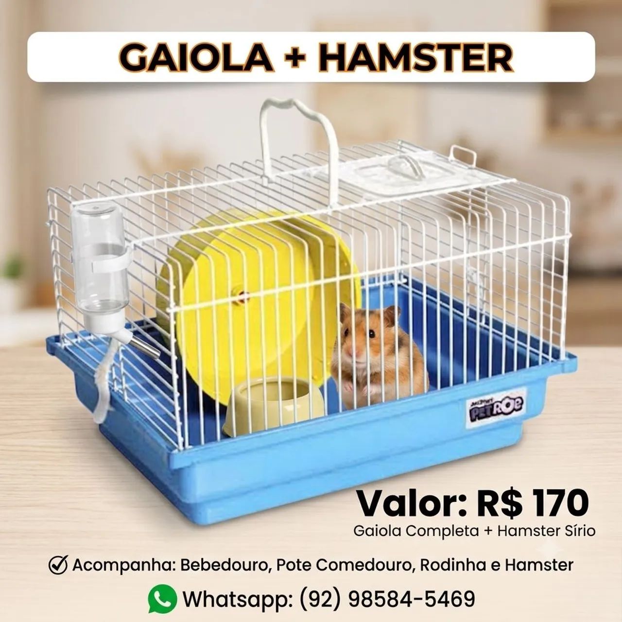 Gaiola + Hamster  - Foto 2