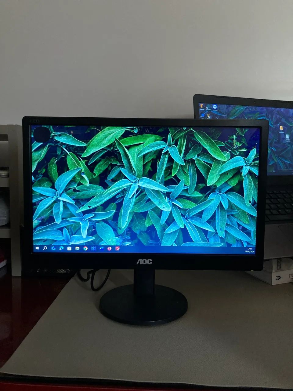 Monitor AOC 15,6? LED - Funcionando