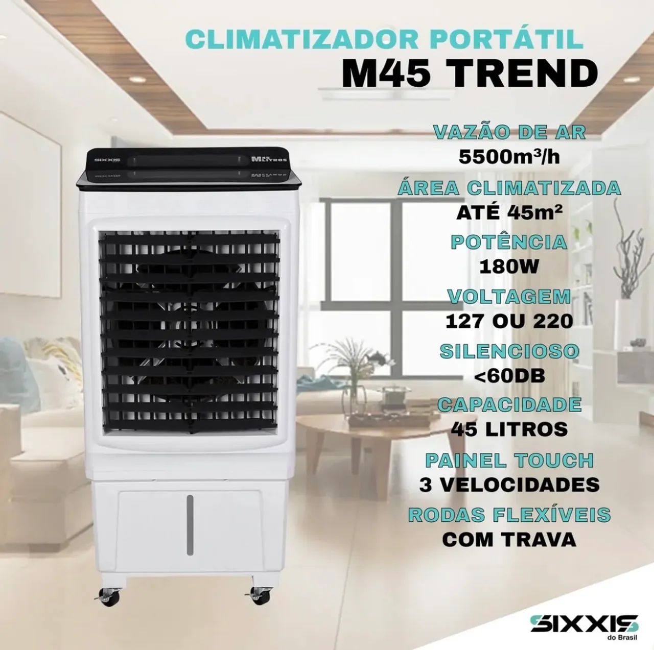 Climatizador Sixxis M45 - Foto 3