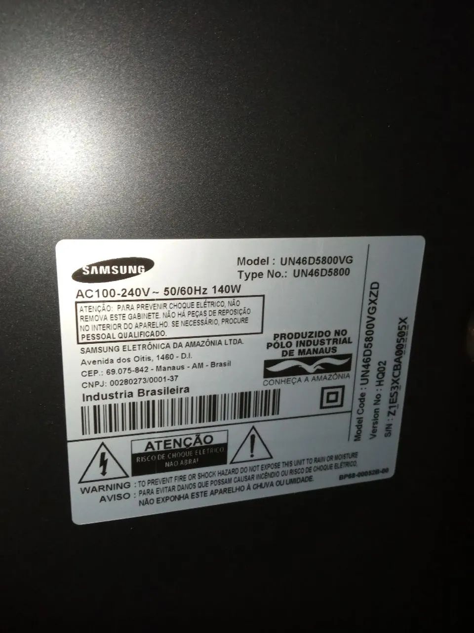 TV Samsung 46" polegadas. - Foto 4