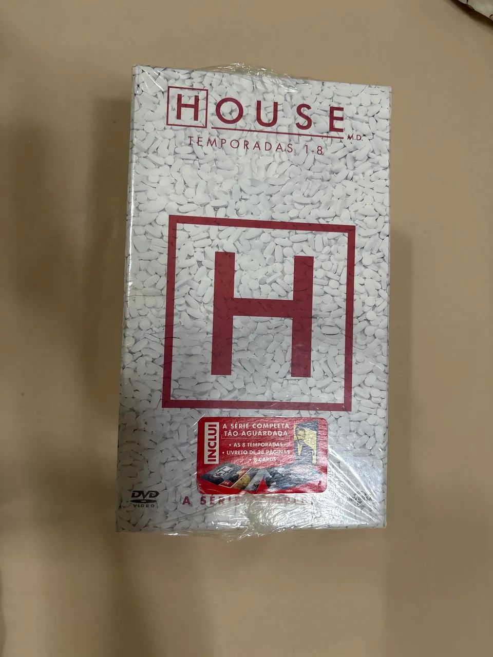 Box DVD house completo temporadas