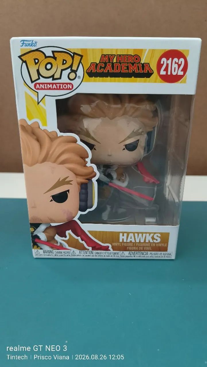 Funko Pop Hawks #2162 My Hero Academia Original Lacrado