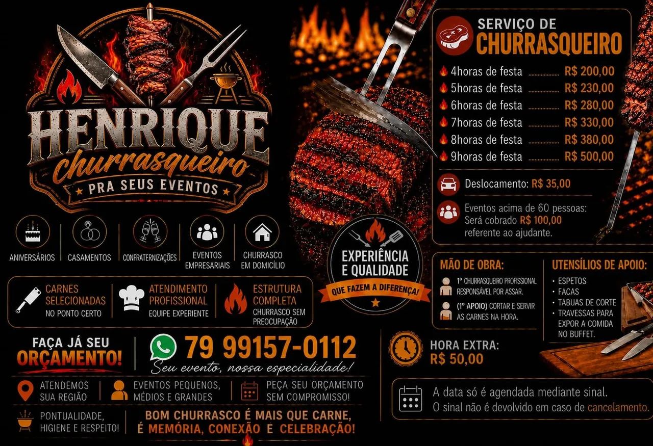 Churasqueiro pra seus eventos - Foto 4