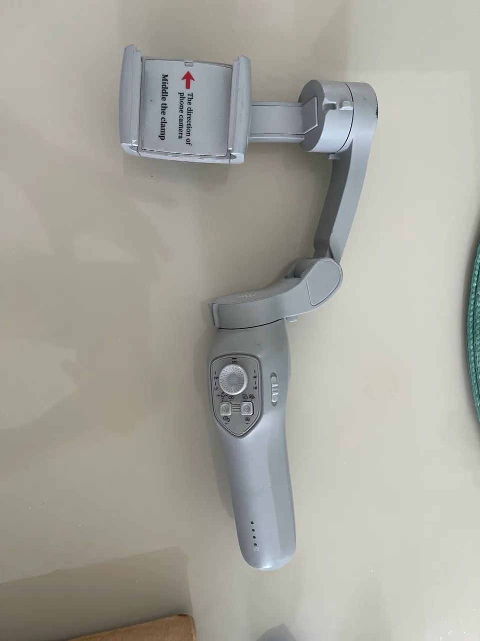 Gimbal Portátil Celular Vertical Horizontal L7cpro 3 Eixos Cor Cinza - Foto 2