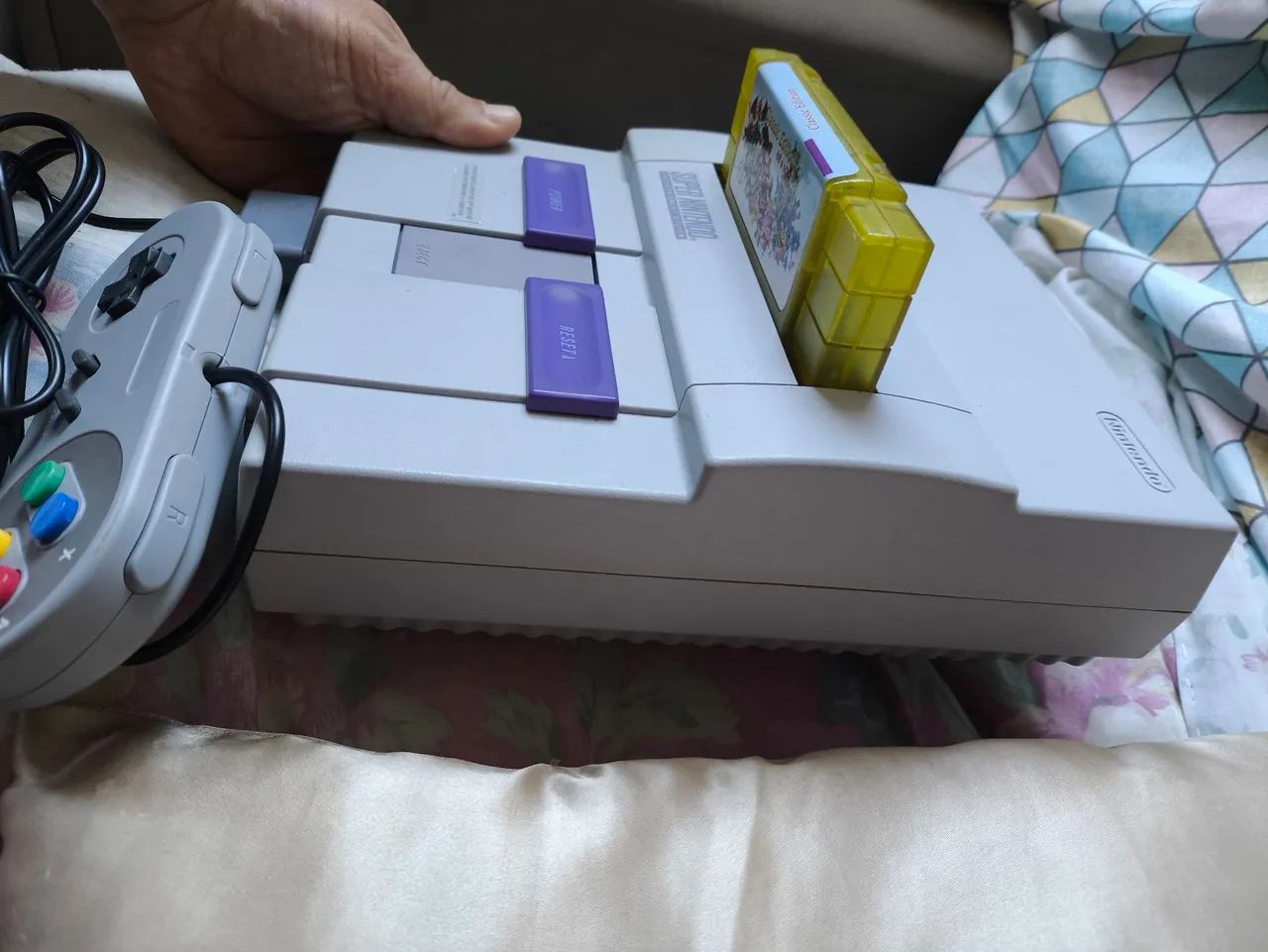 Super Nintendo, Controle, jogos e cabos. - Foto 3