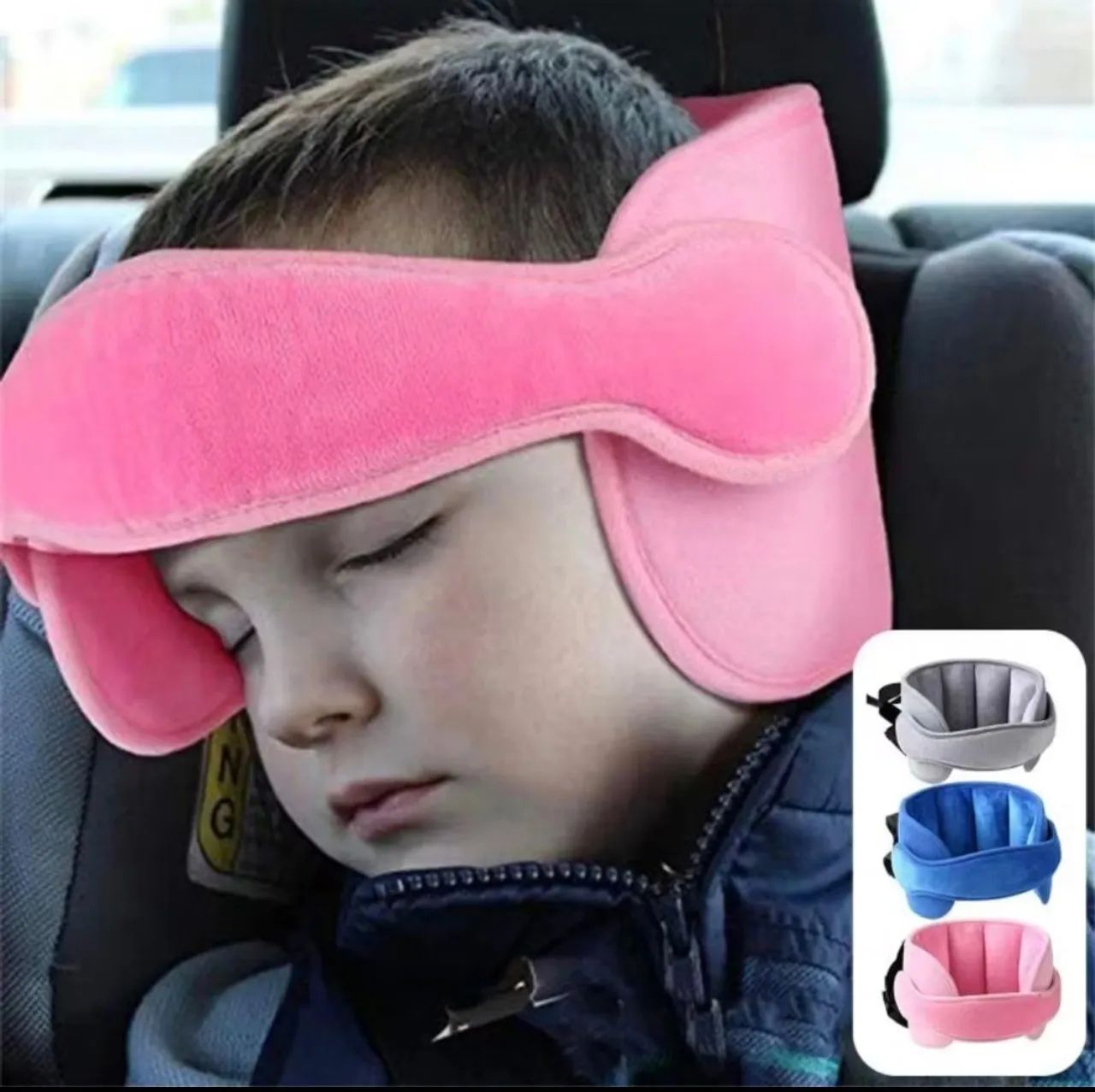 Suporte segura cabeça bebe e infantil  - Foto 4