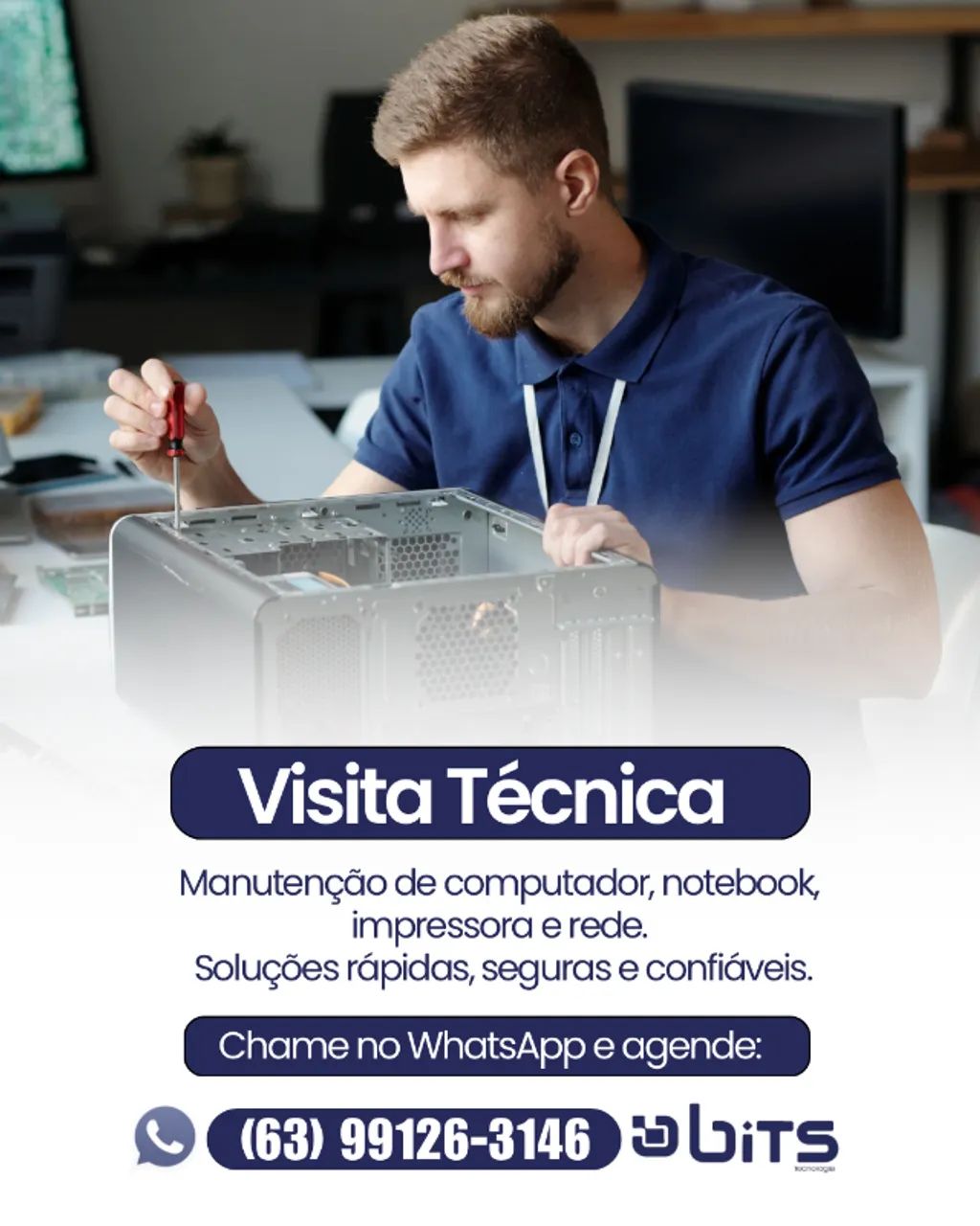 Técnico de informática - Visita técnica  