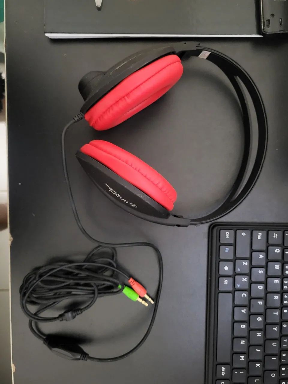 HEADSET P2 COM MICROFONE PC, NOTEBOOK E CELULAR - Foto 4