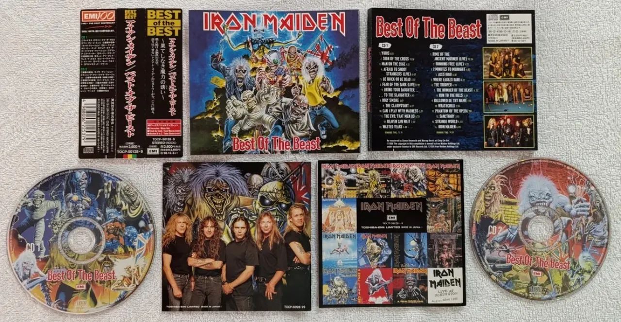 洋楽 IRON MAIDEN CD BOX SET Iron Maiden Box Set 15 Cds Raro Coleção (oportunidade ) | Frete grátis